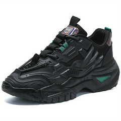 Men's Lace Up Chunky Sneakers Elevator Shoes