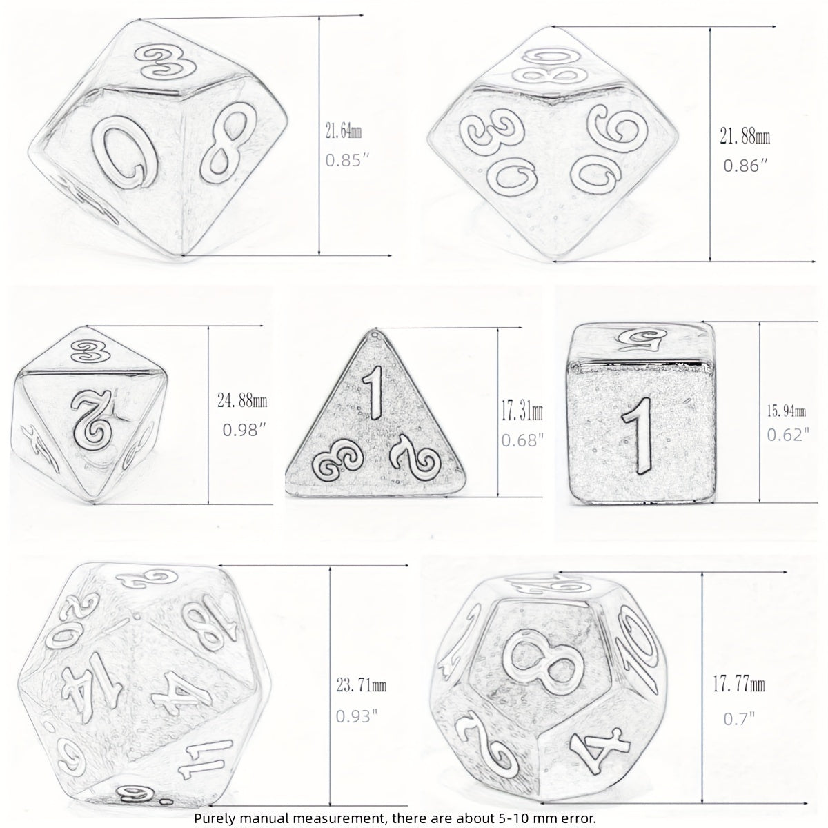 Colorful Surprise Dice for Table Game - Christmas Halloween Party