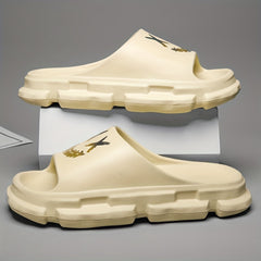 Men's Soft Sole Cloud Slides Non Slip Platform Comfort Beach Summer
