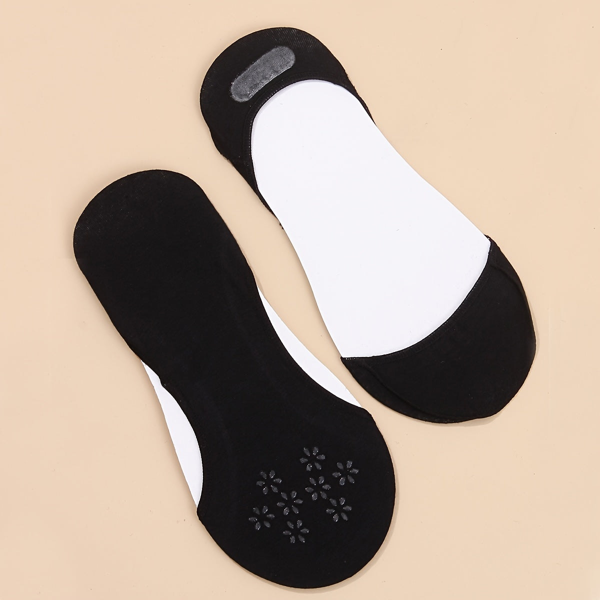 3 Pairs Ultra Low Cut Liner Socks Women's No Show Non Slip Hidden