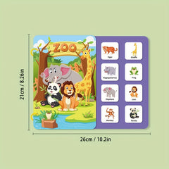 Quiet Book Pre School Learning Activity Sensory Toys Educational Toys