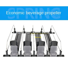 Refrigerator Beverage Organizer Stackable Can Dispenser Holds 12 Cans