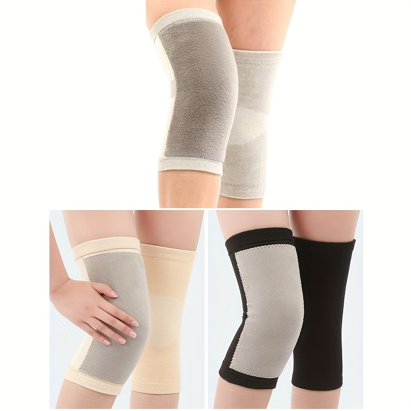 Thickened Knee Pads for Warmth in Autumn and Winter