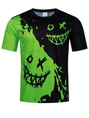 Men's Grimace Print T-Shirt for Summer Style & Comfort