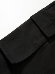 Men's Drawstring Cargo Pants for Spring/Fall