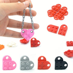 50pcs Modified 2 x 2 Assemble Particles with Hole Building Blocks