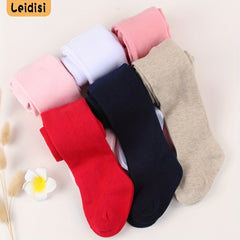 2 Pairs Baby Girl Pantyhose Soft Comfy Leggings Tights Children