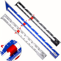 Metal Sliding Guage Sewing Measuring Tool For Quilting And Sewing