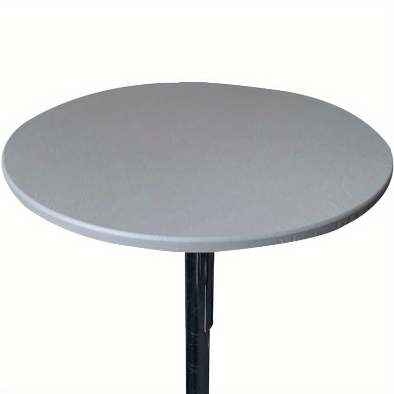 Waterproof Polyester Round Table Cloth for Home and Restaurant Use