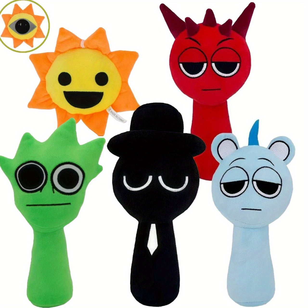 Sprunki Plush Toy Doll - Perfect Party Birthday Halloween Christmas Gift
