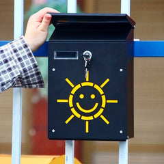 Sun & Rain Proof Metal Letter Box