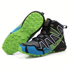 Men's Plush Lining Snow Boots Anti Slip Thermal Platform Winter Boots