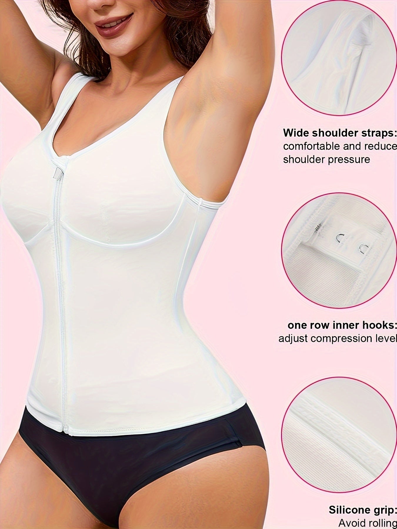 Women's Tummy Control Compression Tank Top