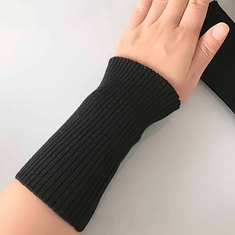 Cashmere Wool Wrist Protector Warm Gloves