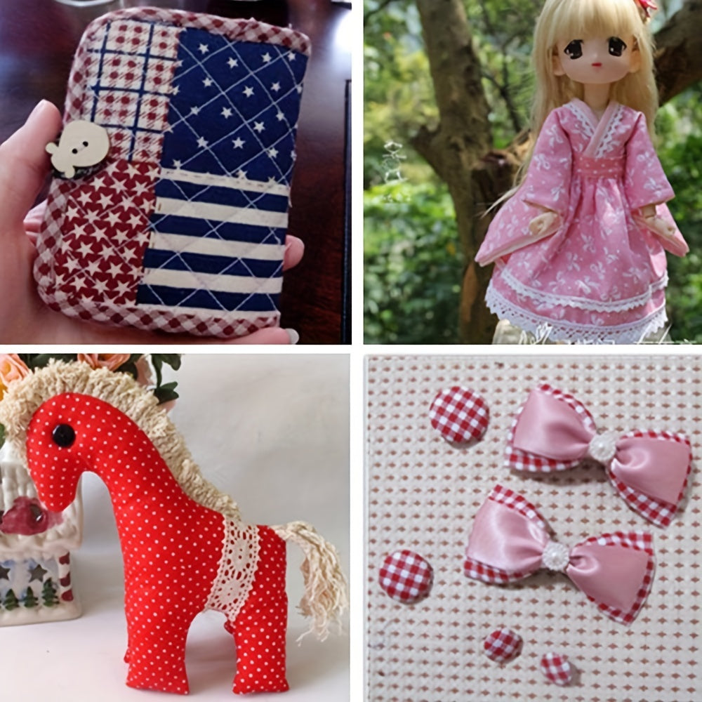 50pcs 25 9 8 9 8in Cotton Fabric Scraps 100% Cotton DIY