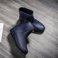Men's Knee High Rain Boots Waterproof Non slip Outdoor Work Fishing Shoes