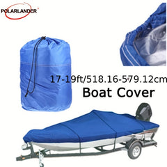 Polarlander Waterproof 210D Speedboat Boat Cover 125in UV Protection Snow Proof