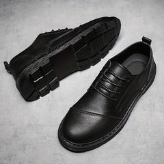 Men's Derby Shoes Lace up Front Dress Shoes For Men Business Formal Wedding