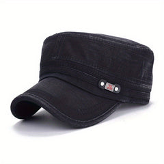 Casual Flat Cap Military Sun Hat Unisex Baseball Cap
