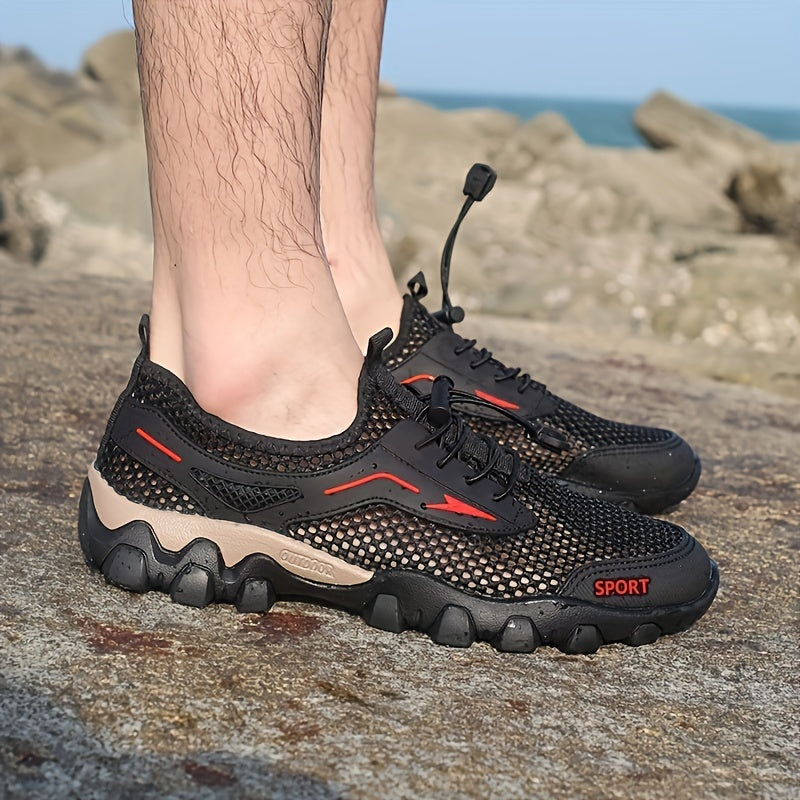 Men's Quick Dry Water Shoes Lightweight Beach Aqua Socks