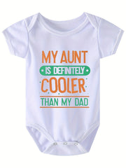 My Aunt Is Cooler Than My Dad Onesie
