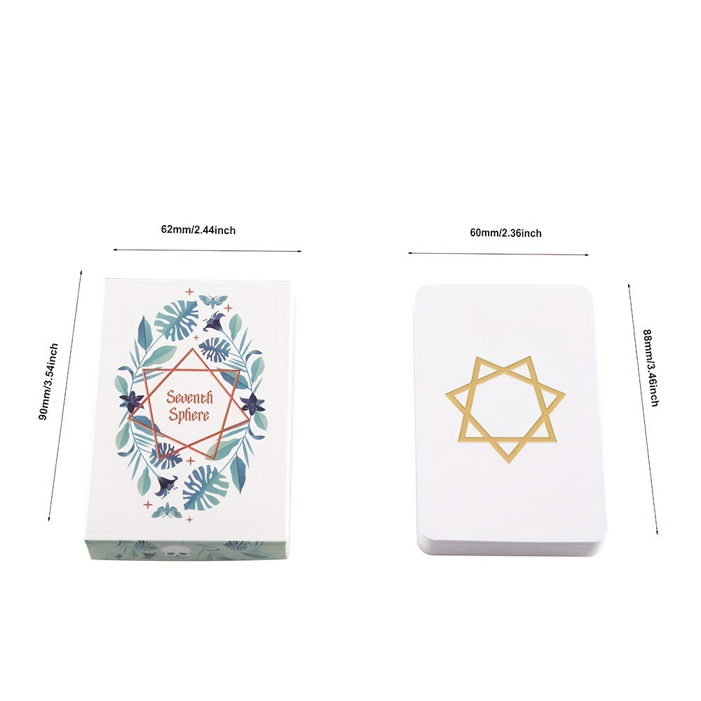 Ink Painting Abstract Lino Tarot Card Table Game for Bar Party