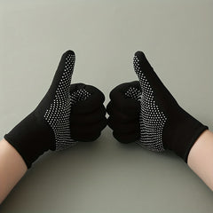 Breathable Anti Slip Cycling Gloves with Sun Protection