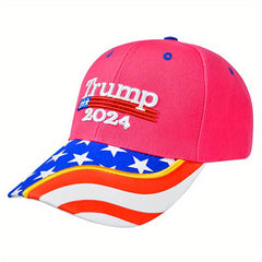 Flag Embroidery Baseball Cap Block Adjustable Dad Hat