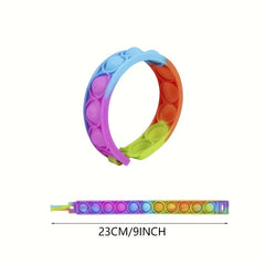 Fidget Toys Pop Bracelet Stress Relief Packs Sensory Squishy Wristband