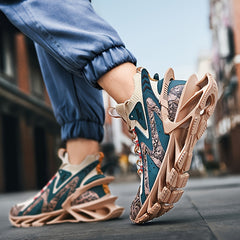 Men's Blade Sneakers Breathable Running Shoes Non Slip Lightweight Shoes