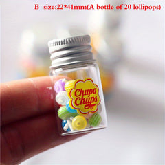 Mini Kitchen Food Play Model Scene Ornaments