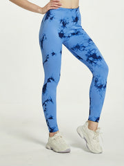 Tie Dye High Waist Yoga Pants Fitness Leggings Women's Activewear
