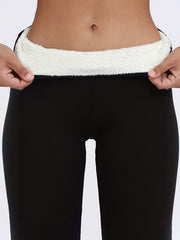 High Elastic Fitness Running Yoga Sports Thick Warm Leggings