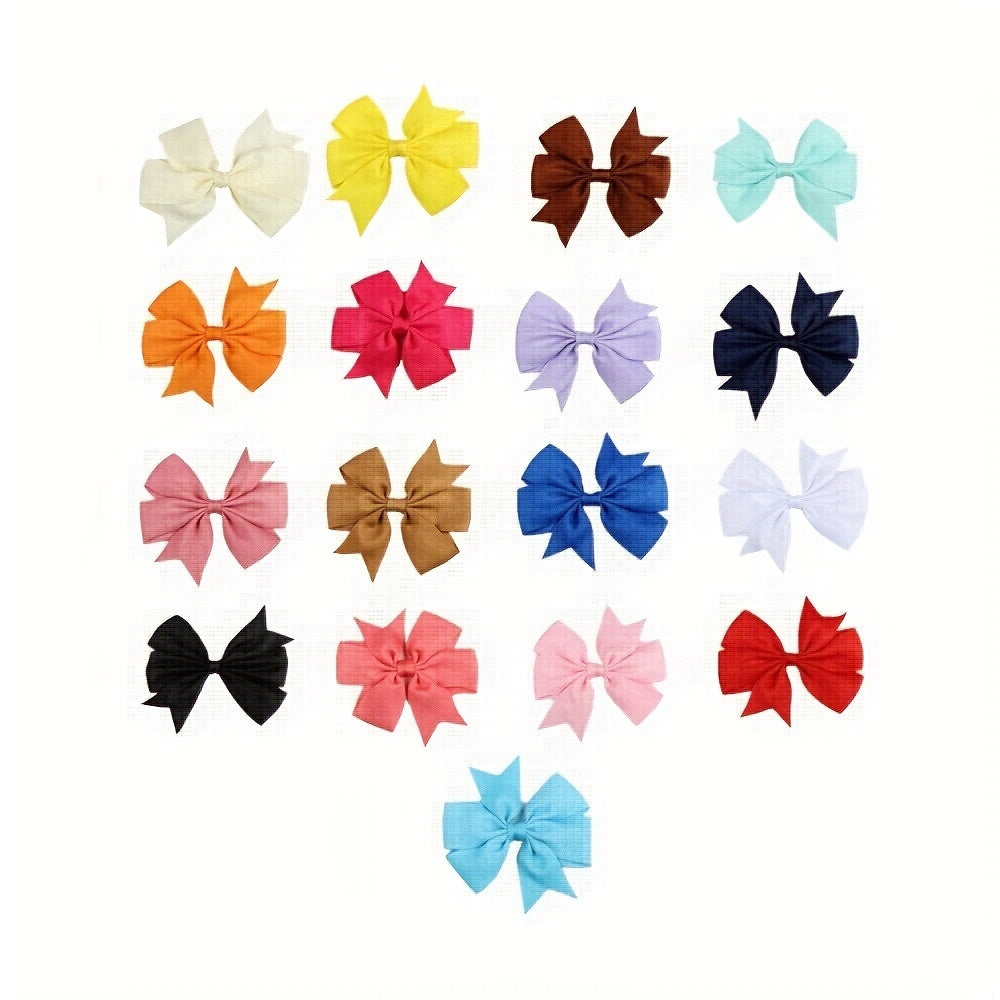 Colorful Ribbon Bows Hair Accessory for Girls - Perfect Holiday Gift