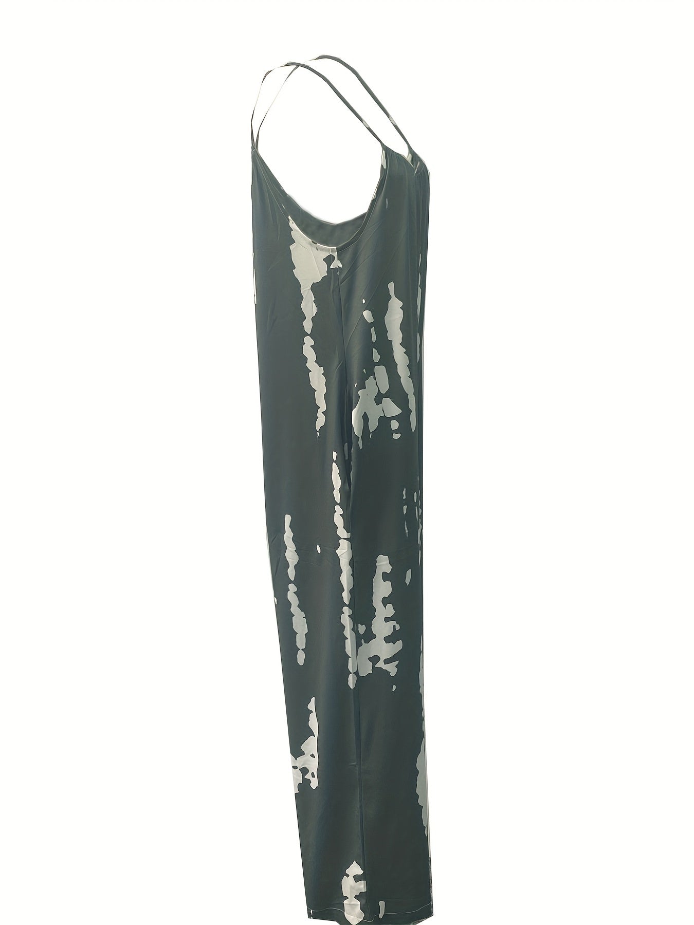 Tie Dye Wide Leg Cami Jumpsuit Boho Sleeveless Jumpsuit