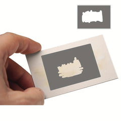 100pcs 70x100mm Gray Scratch Postcards Wedding Stickers