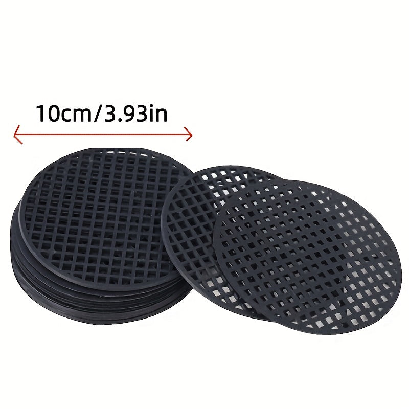 20pcs Flowerpot Mesh Pad Hole Mesh Mats Bonsai Basin Bottom Gasket