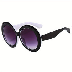 Oversized Round Sunglasses UV400