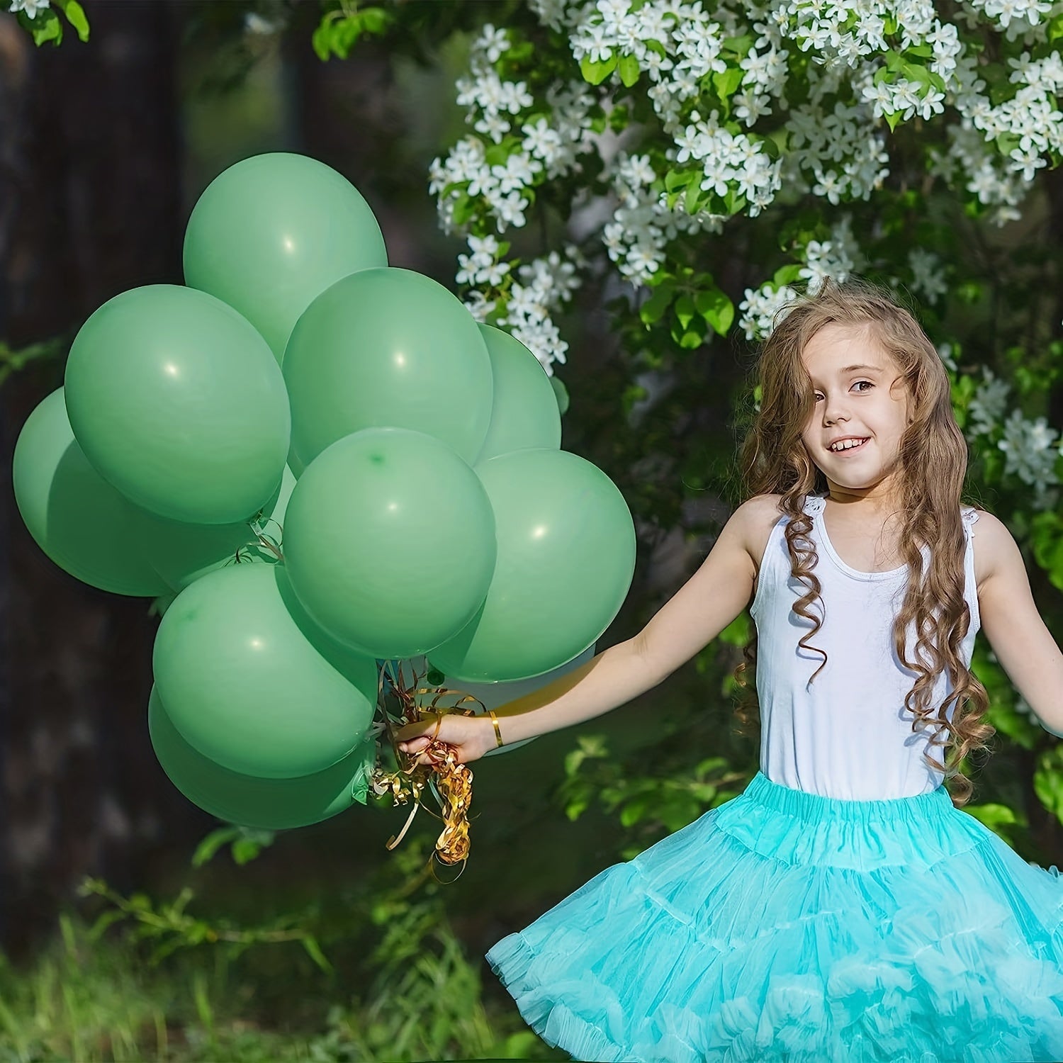100pcs Olive Green Balloons for Birthday Baby Shower Wedding