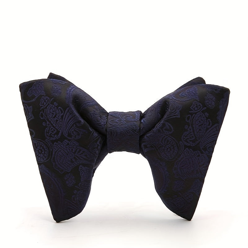 Patterned Bow Tie Wedding Groom Man Suit Dress Evening Reception High end