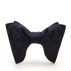 Patterned Bow Tie Wedding Groom Man Suit Dress Evening Reception High end