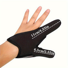 1pc 2 Finger Fishing Gloves Breathable Non Slip Anti Cut Gloves