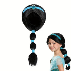 Princess Costume Wigs Magic Lamp Princess Dress Up Wigs For Little Girls