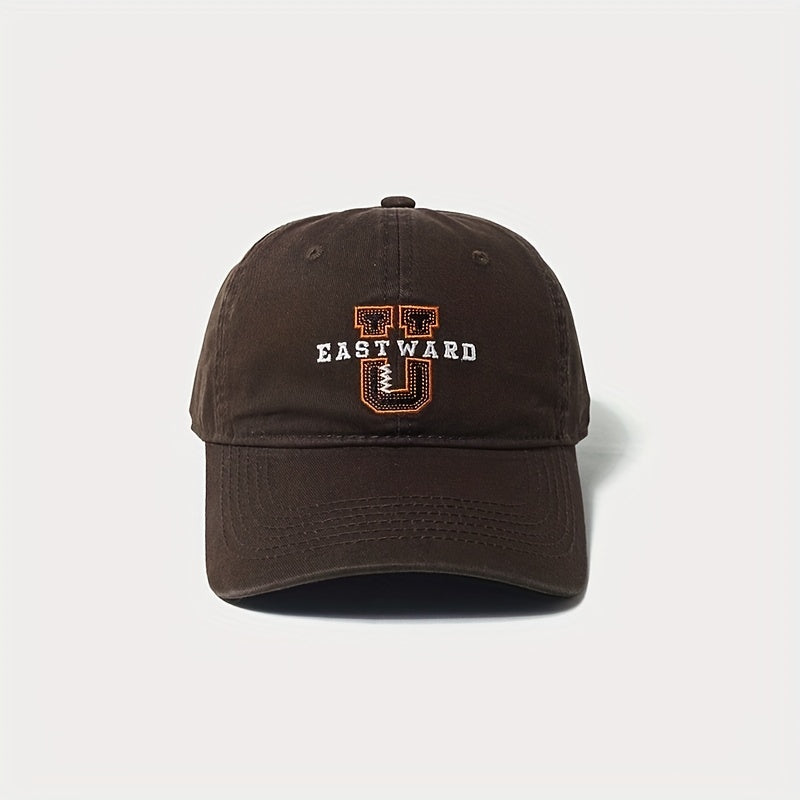 Spring Summer Soft Top Baseball Cap For Boys Girls Embroidery