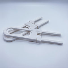 Child Proof Sliding Cabinet Lock Baby Safety U Shaped Latch