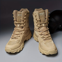 Men's High Top Military Style Hiking Boots