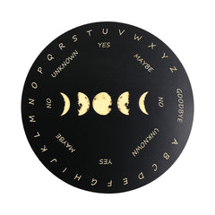 Wooden Solar System Divination Pendant Plate Probing Witchcraft Altar Supplies