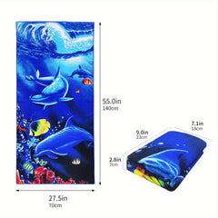 Mutao Microfiber Beach Towels Quick Drying Sand Proof Swim Towel