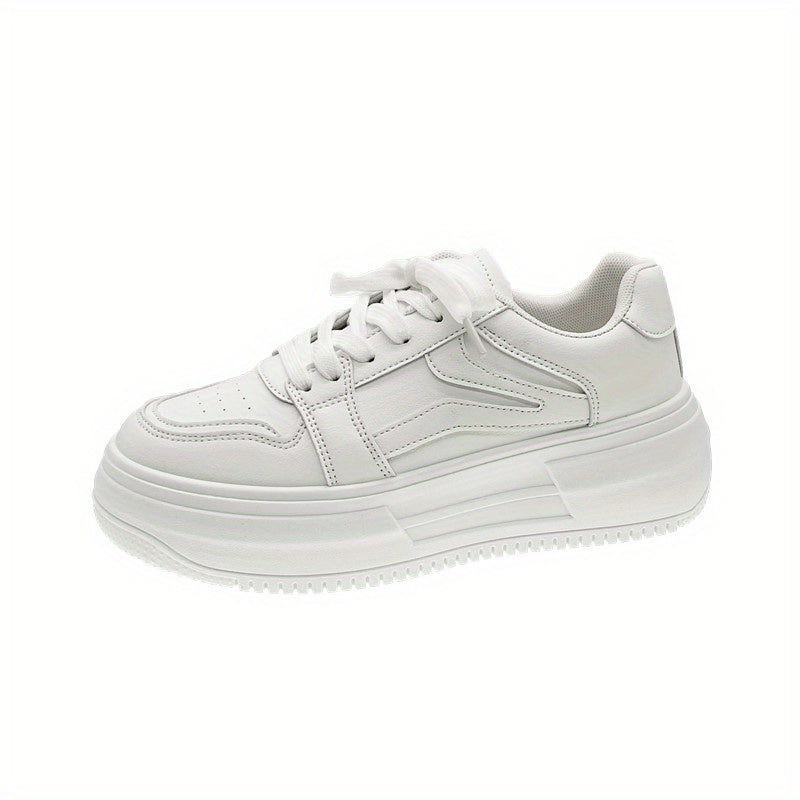 Platform Skate Shoes Lace Up Low Top Sneakers