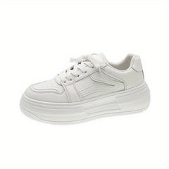 Platform Skate Shoes Lace Up Low Top Sneakers